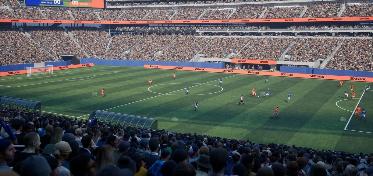 MetLife Stadium - Section 110 Seat View