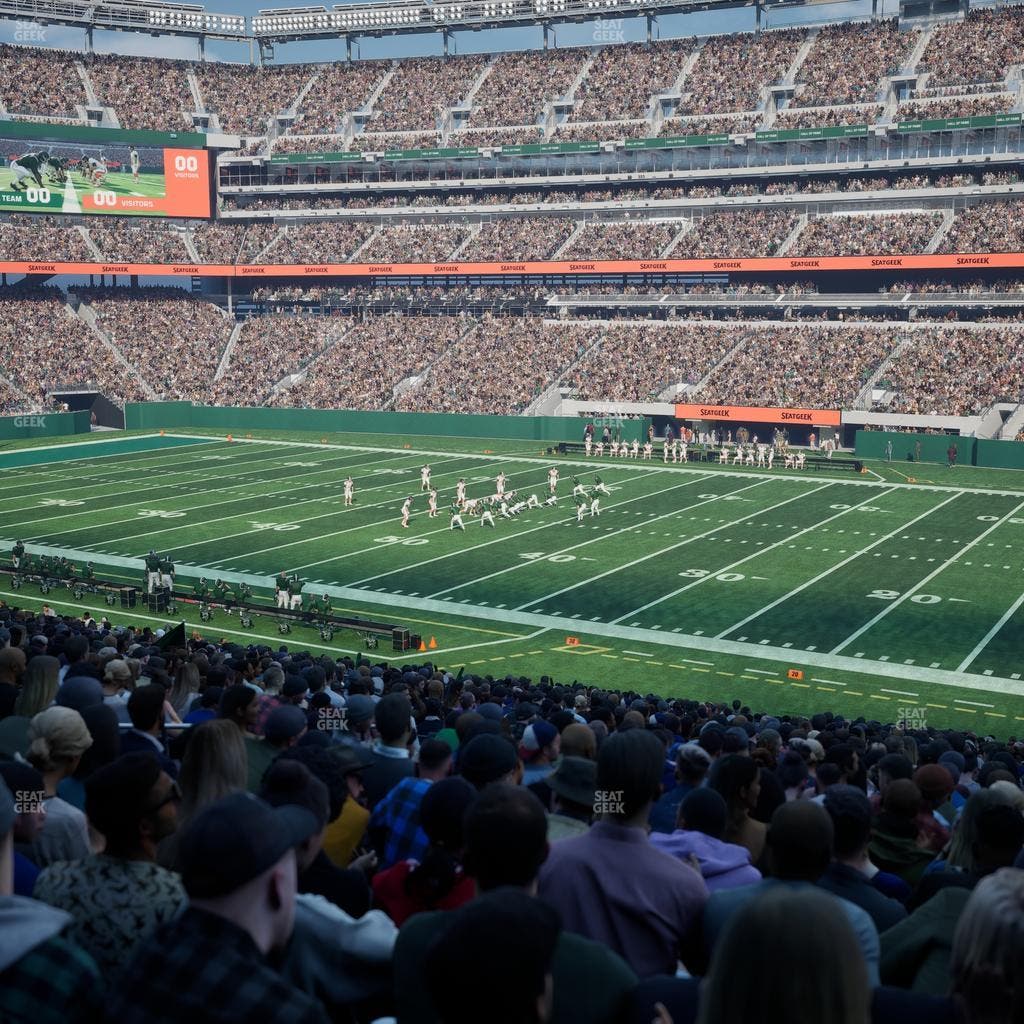 MetLife Stadium - Section 110 Seat View