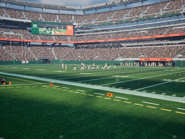 MetLife Stadium - Section 110 Seat View