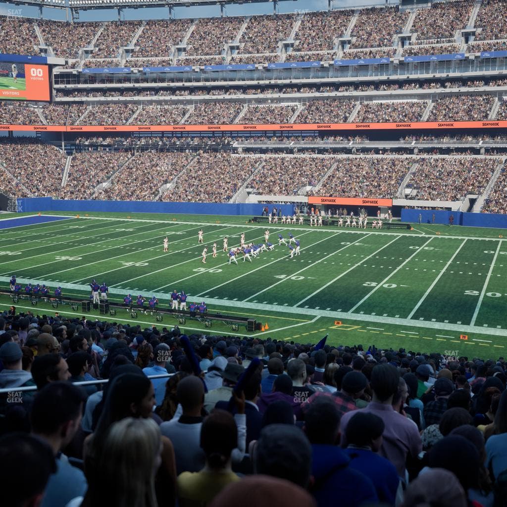 MetLife Stadium - Section 111 A Seat View