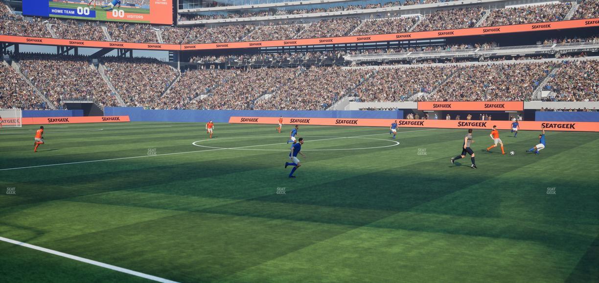 MetLife Stadium - Section 111 A Seat View