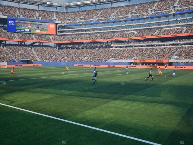 MetLife Stadium - Section 111 A Seat View