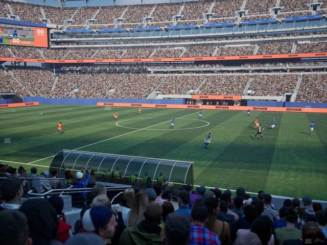 MetLife Stadium - Section 111 C Seat View MetLife Stadium - Section 111 C Seat View