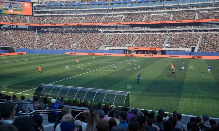 MetLife Stadium - Section 111 C Seat View