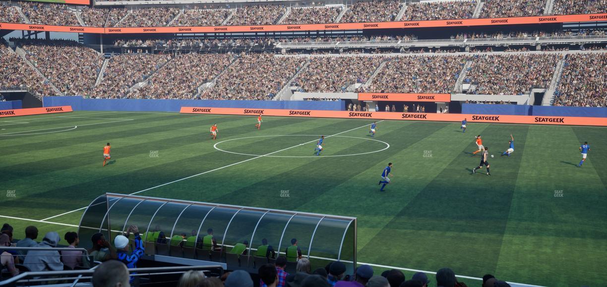 MetLife Stadium - Section 111 C Seat View