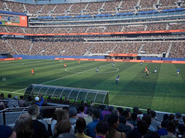 MetLife Stadium - Section 111 C Seat View