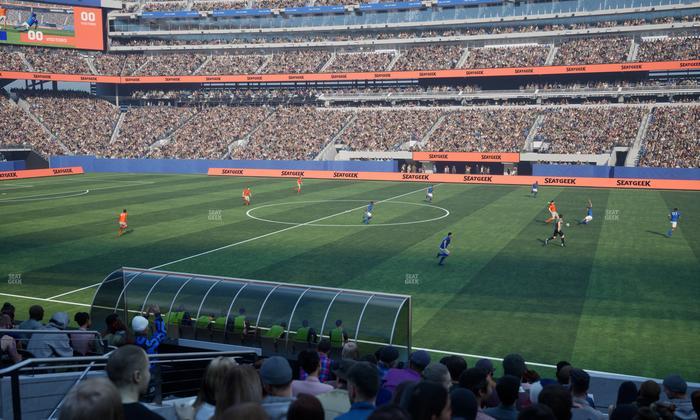 MetLife Stadium - Section 111 C Seat View