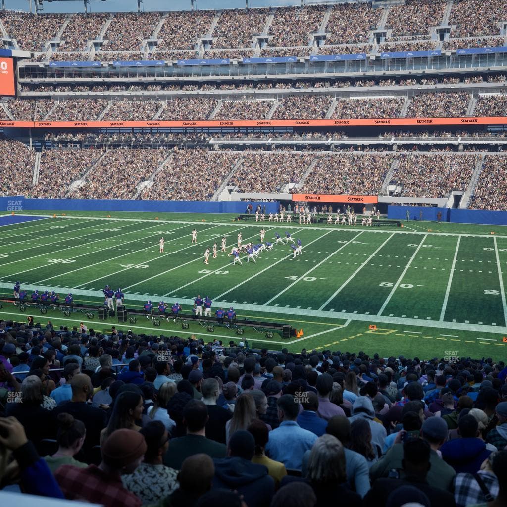 MetLife Stadium - Section 111 Club Seat View