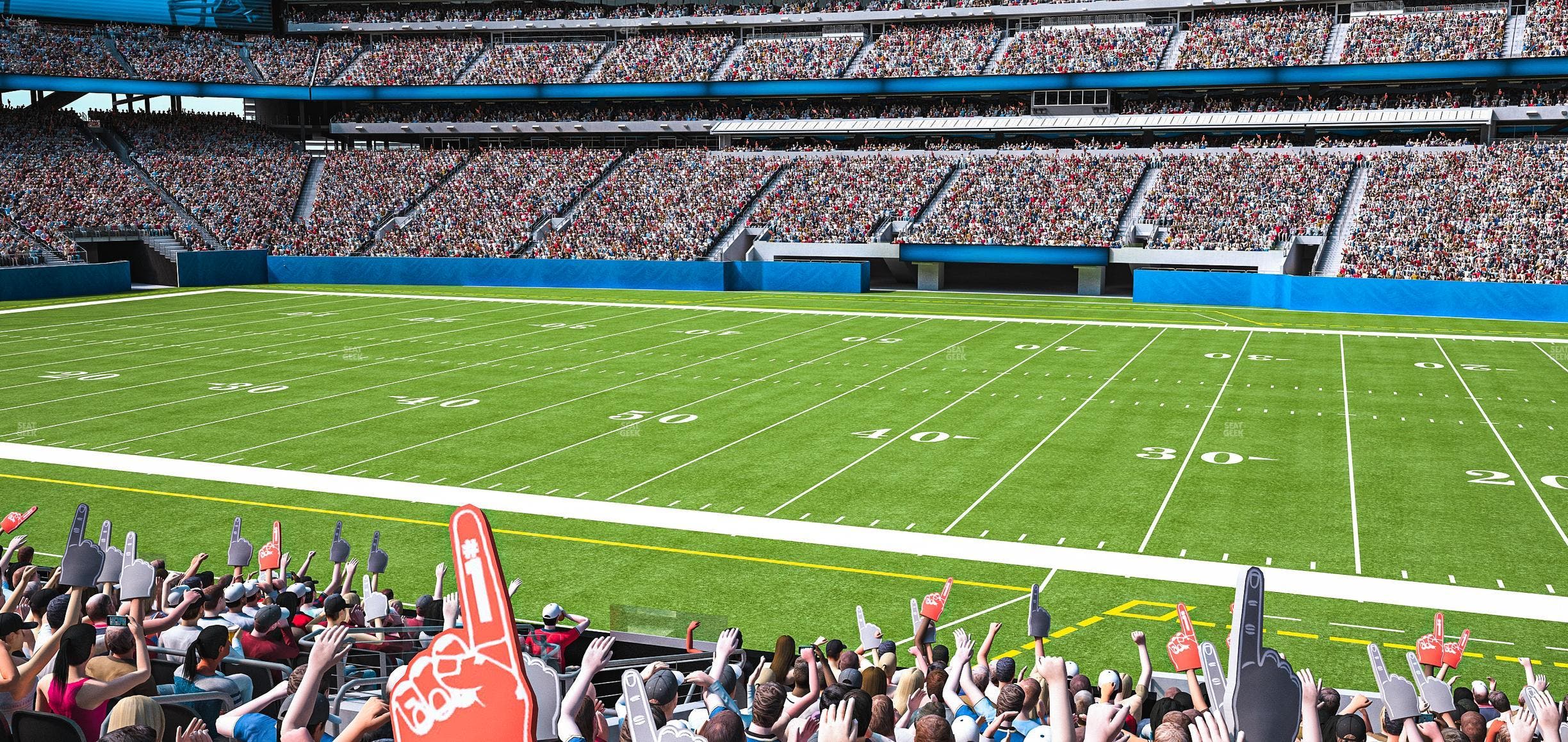 MetLife Stadium - Section 111 Club Seat View