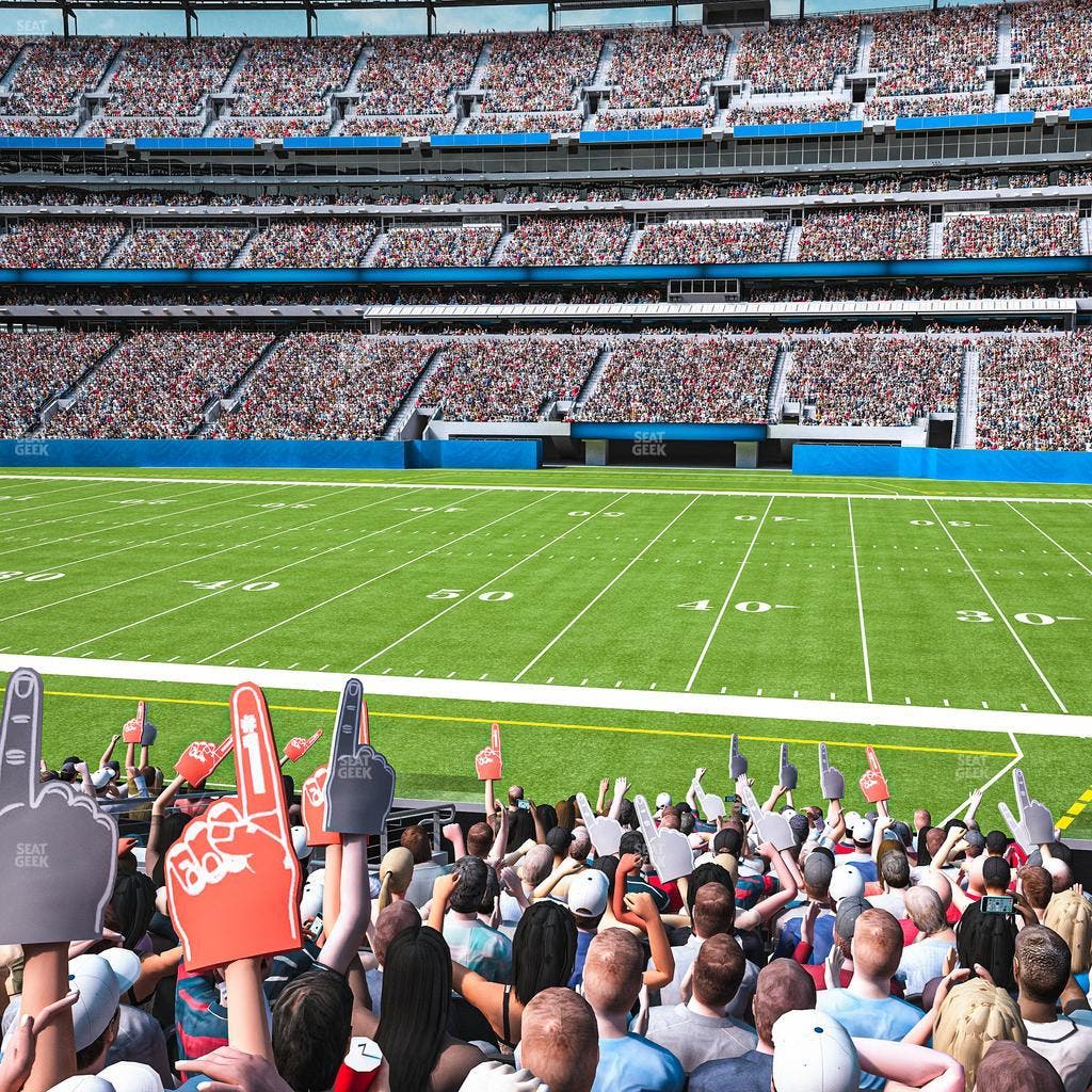 MetLife Stadium - Section 112 Club Seat View