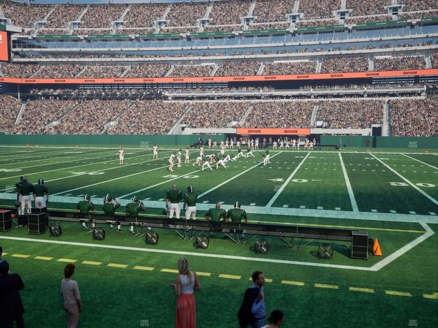 MetLife Stadium - Section 112 Club Seat View