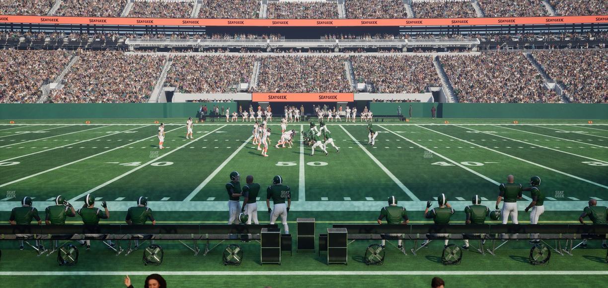 MetLife Stadium - Section 113 Club Seat View