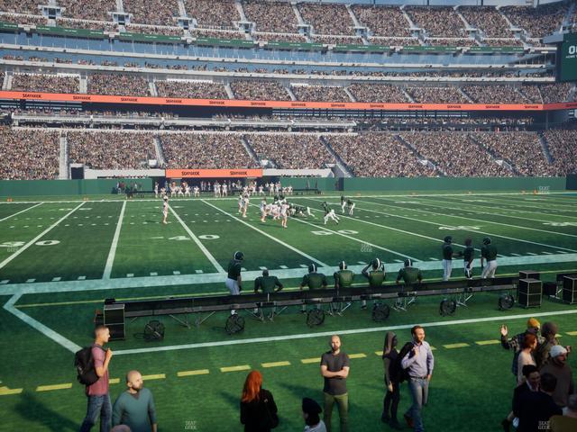 MetLife Stadium - Section 114 Club Seat View