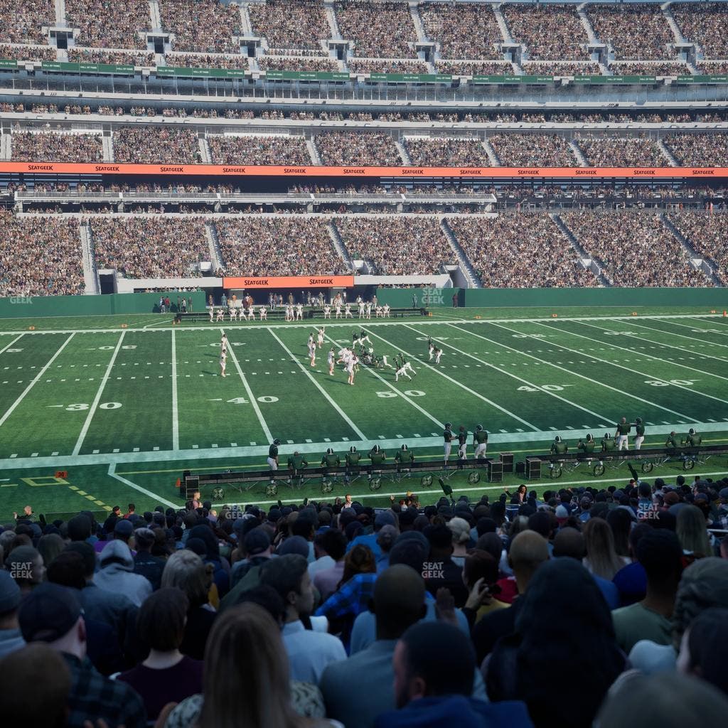 MetLife Stadium - Section 114 Club Seat View