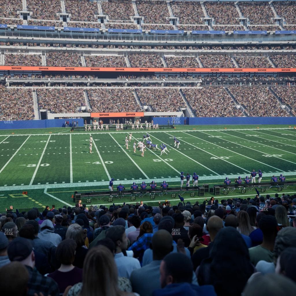 MetLife Stadium - Section 114 Club Seat View