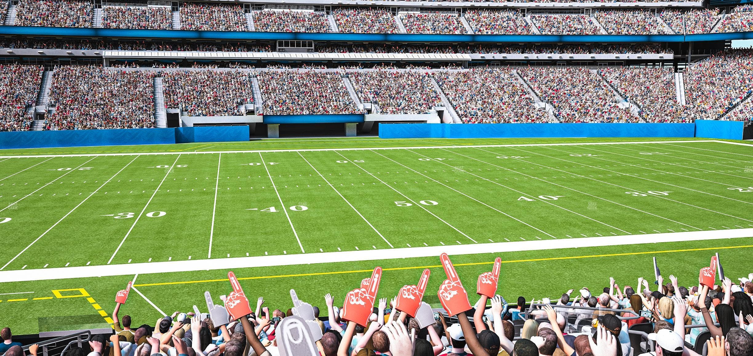 MetLife Stadium - Section 114 Club Seat View