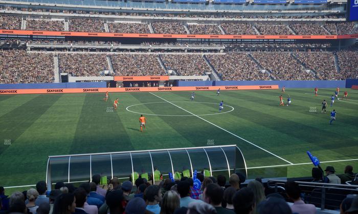 MetLife Stadium - Section 114 Seat View