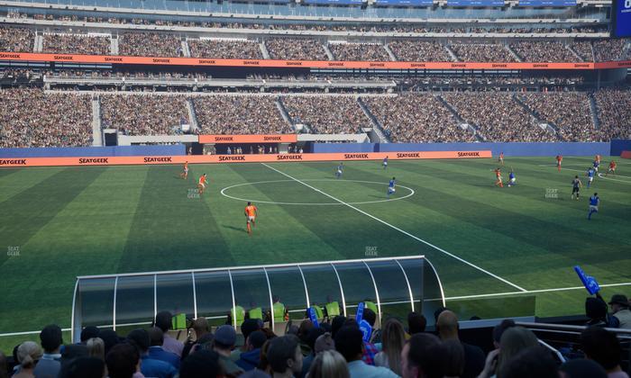 MetLife Stadium - Section 114 Seat View