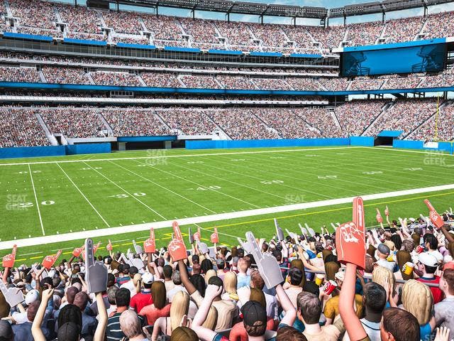MetLife Stadium - Section 115 A Seat View