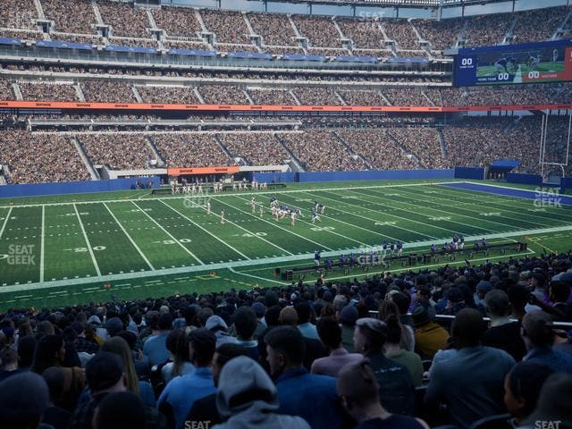 MetLife Stadium - Section 115 A Seat View MetLife Stadium - Section 115 A Seat View