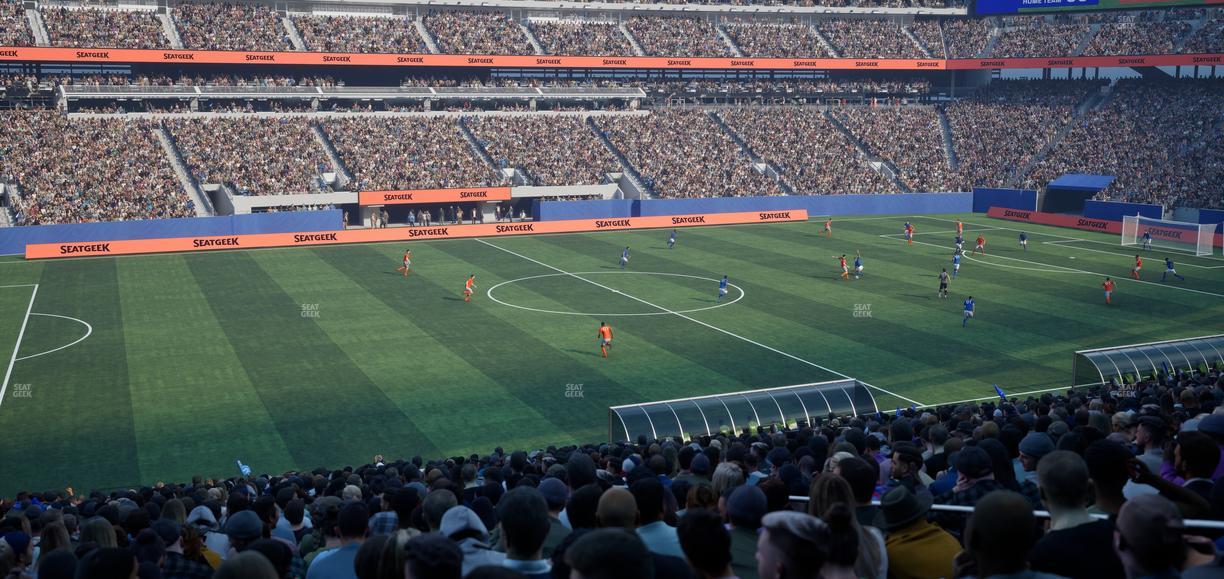 MetLife Stadium - Section 115 A Seat View