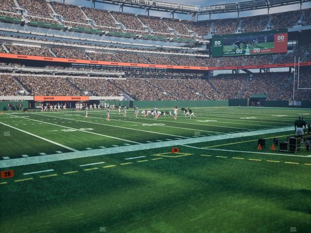 MetLife Stadium - Section 115 A Seat View