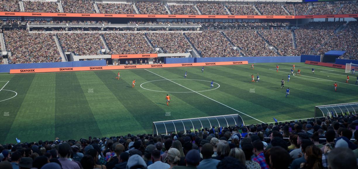 MetLife Stadium - Section 115 C Seat View