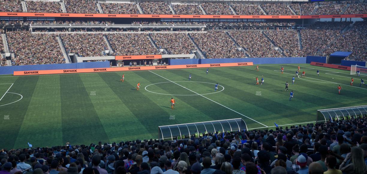 MetLife Stadium - Section 115 C Seat View