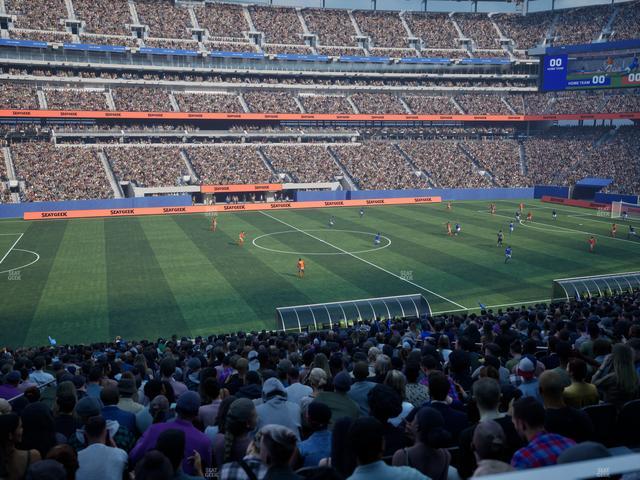 MetLife Stadium - Section 115 C Seat View