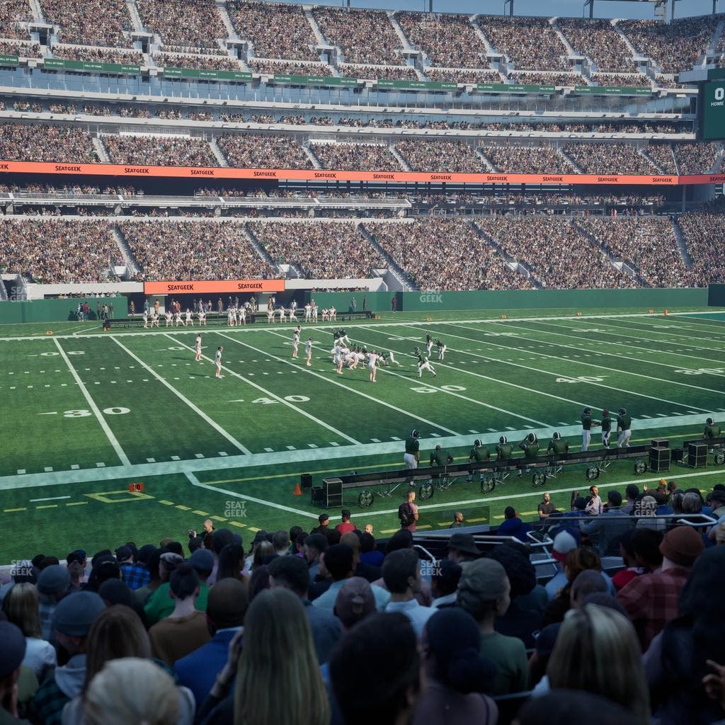 MetLife Stadium - Section 115 Club Seat View