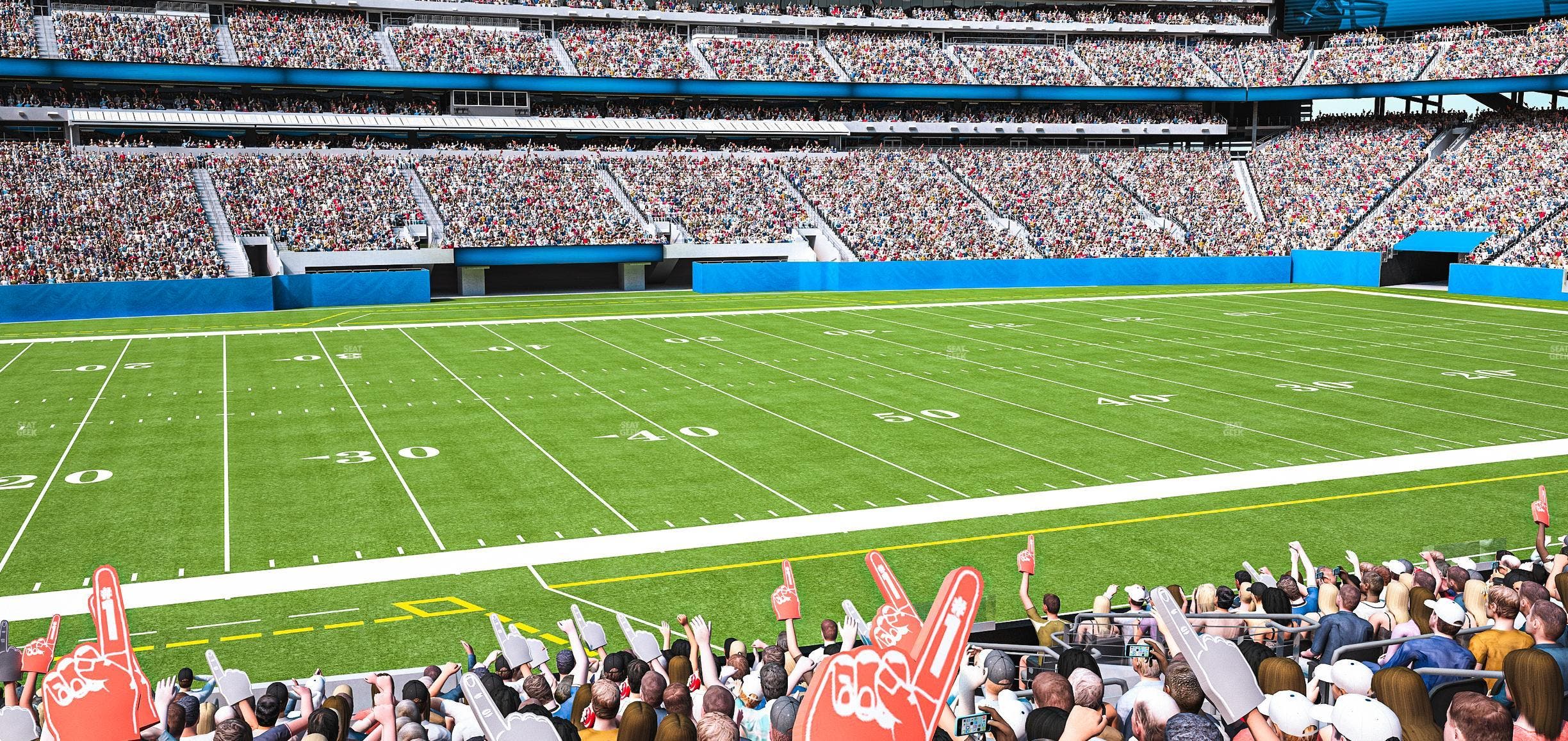 MetLife Stadium - Section 115 Club Seat View