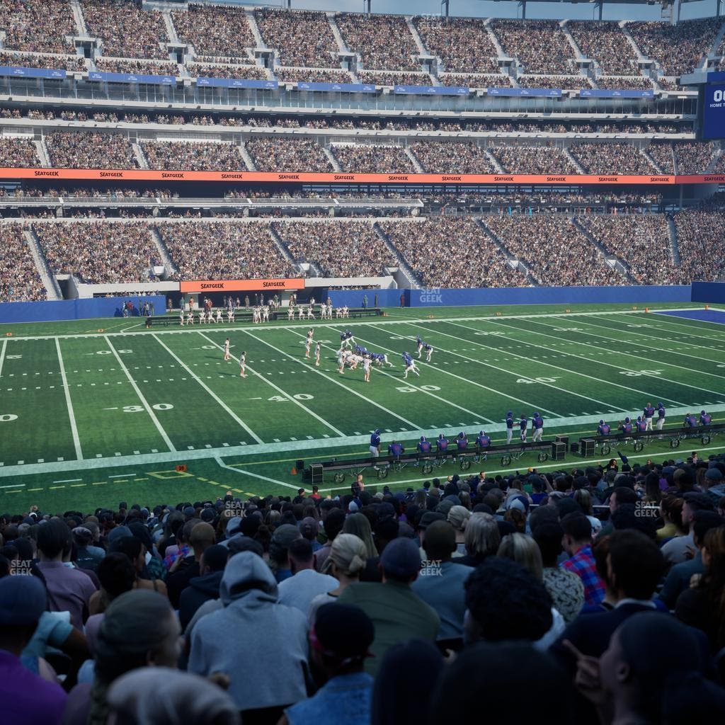 MetLife Stadium - Section 115 Club Seat View