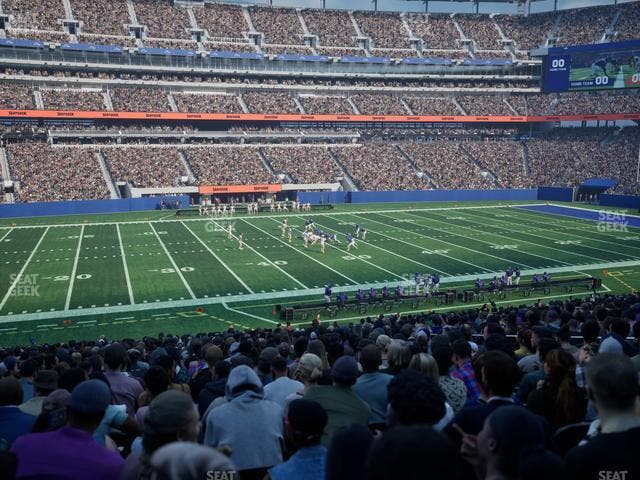 MetLife Stadium - Section 115 Club Seat View MetLife Stadium - Section 115 Club Seat View