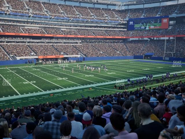 MetLife Stadium - Section 116 Seat View MetLife Stadium - Section 116 Seat View