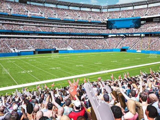 MetLife Stadium - Section 116 Seat View