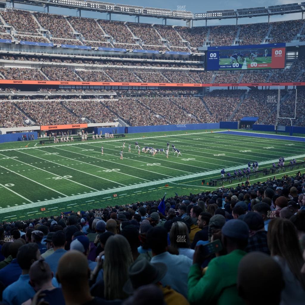 MetLife Stadium - Section 117 Seat View