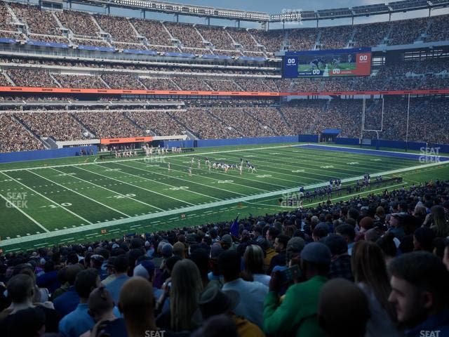 MetLife Stadium - Section 117 Seat View MetLife Stadium - Section 117 Seat View