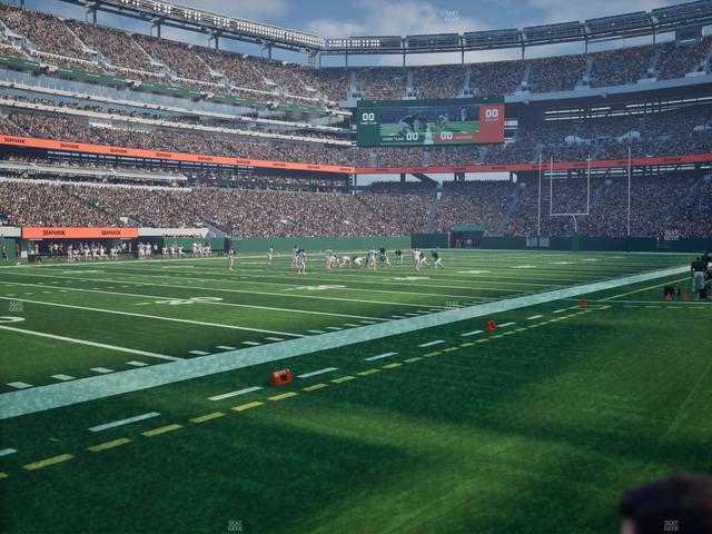 MetLife Stadium - Section 117 Seat View
