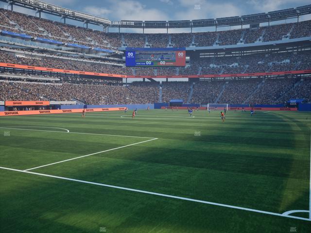 MetLife Stadium - Section 121 Seat View
