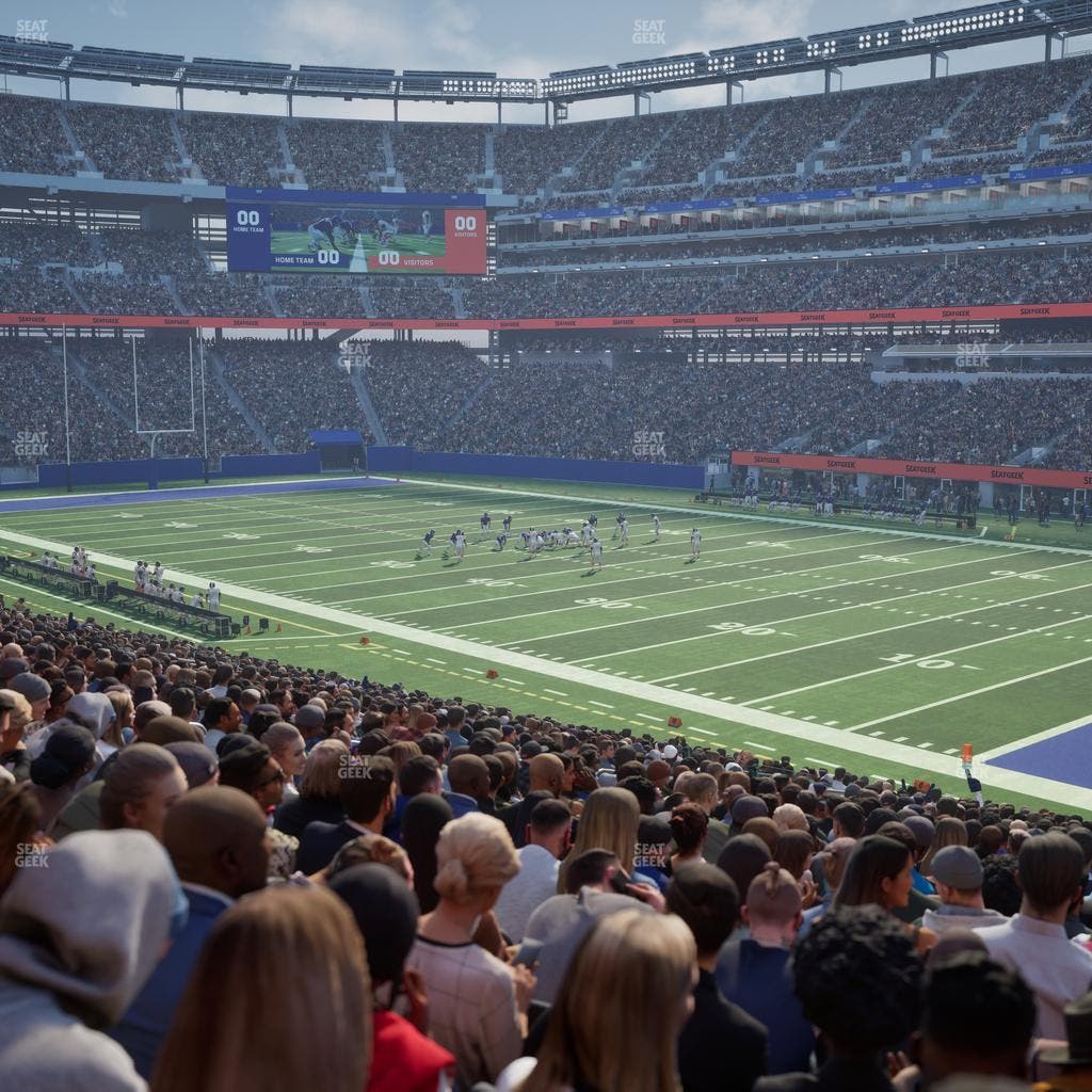 MetLife Stadium - Section 133 Seat View