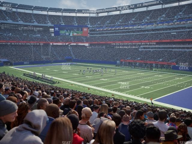 MetLife Stadium - Section 133 Seat View MetLife Stadium - Section 133 Seat View