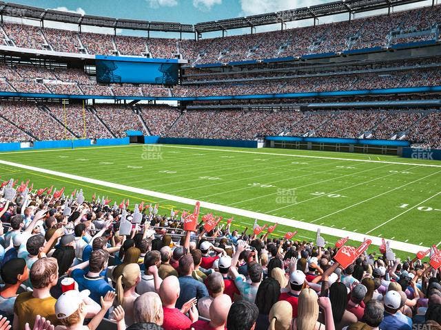 MetLife Stadium - Section 134 Seat View