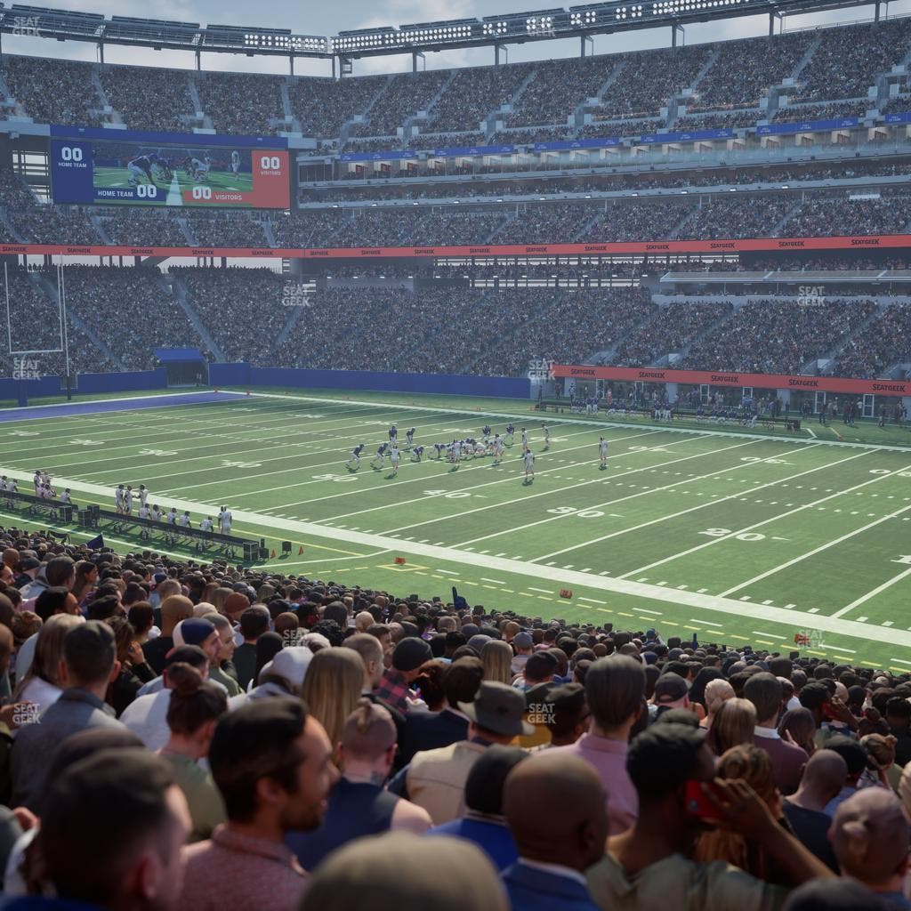 MetLife Stadium - Section 134 Seat View