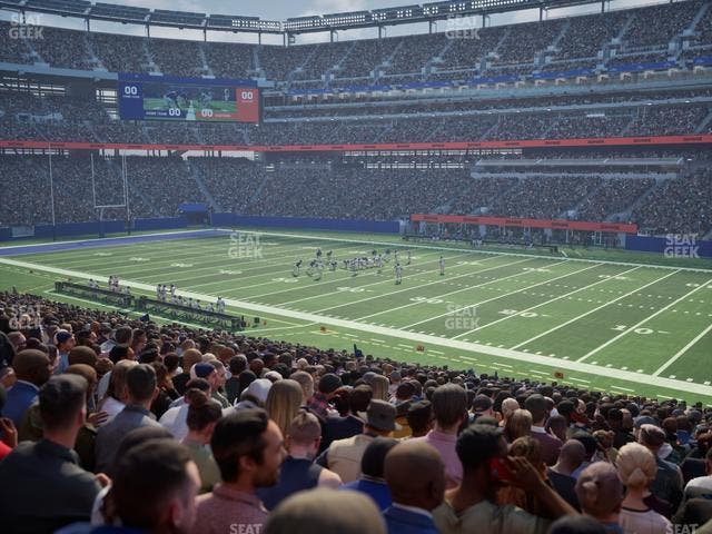 MetLife Stadium - Section 134 Seat View MetLife Stadium - Section 134 Seat View