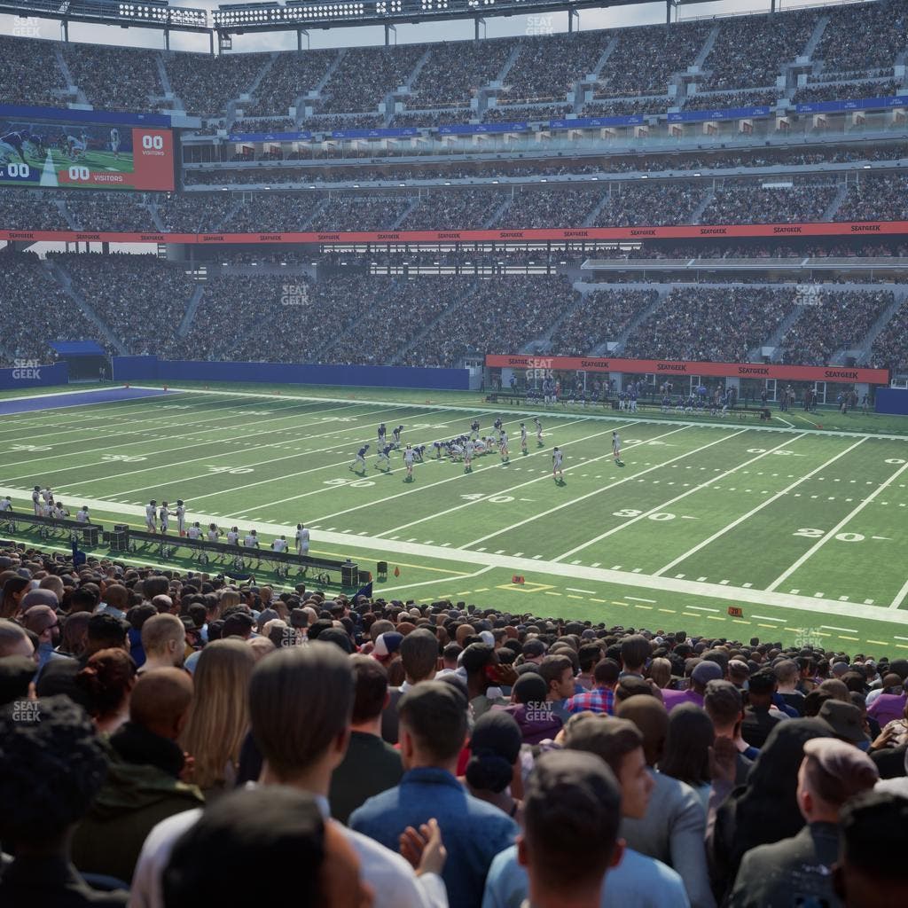 MetLife Stadium - Section 135 Seat View