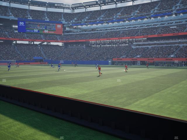 MetLife Stadium - Section 135 Seat View