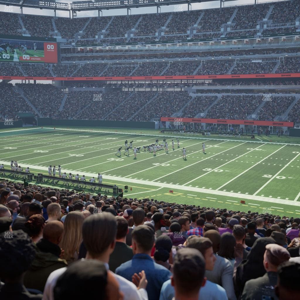 MetLife Stadium - Section 135 Seat View