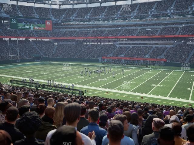 MetLife Stadium - Section 135 Seat View