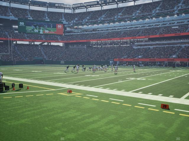 MetLife Stadium - Section 135 Seat View