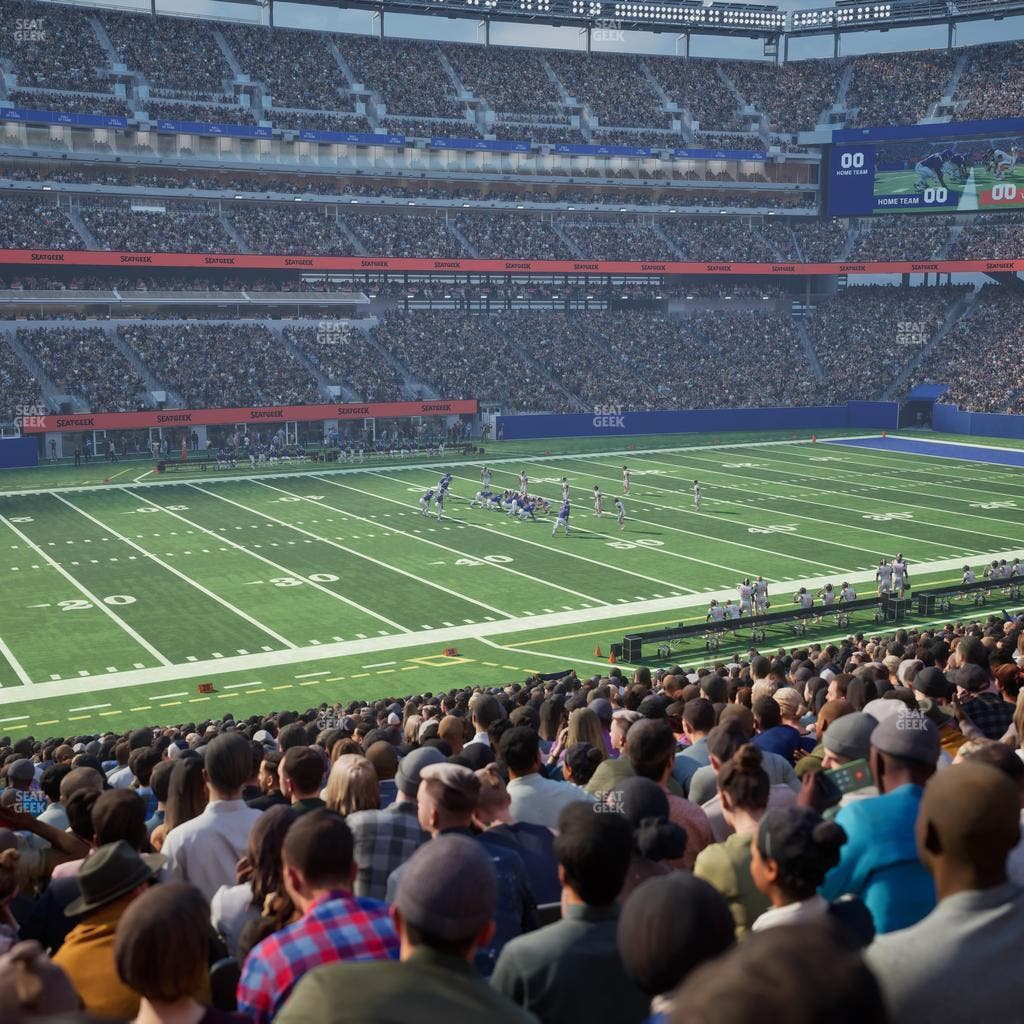 MetLife Stadium - Section 142 Seat View